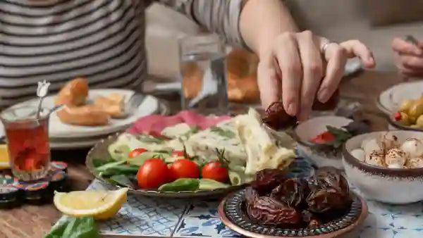 Timing of taking protein during Ramadan