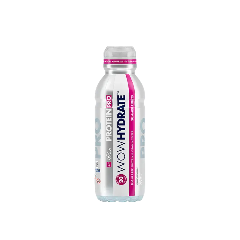 WOW Hydrate بروتين فواكه الصيف 20غ 500مل