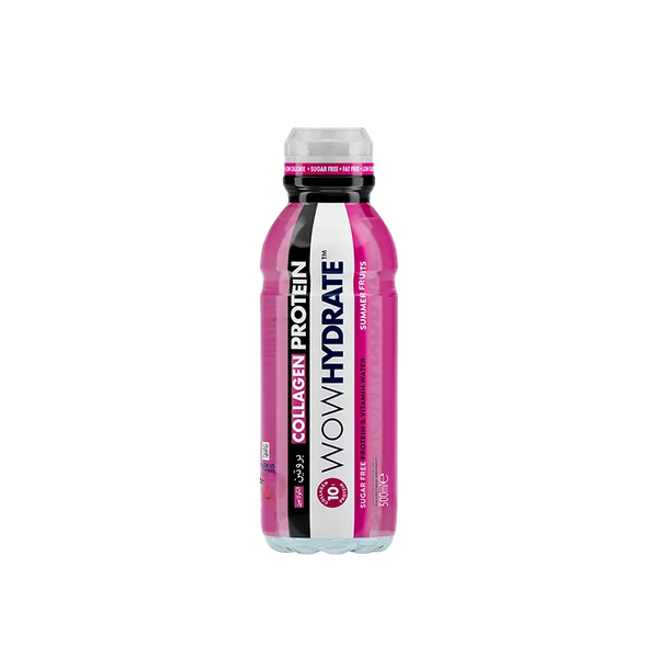 WOW Hydrate Collagen Water Summer Fruits 500ml 10g