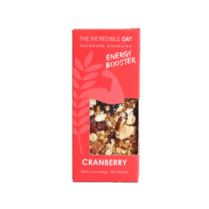 The Incredible Oat protein Bar  60g Cranberry