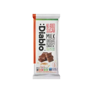 Smooth milk chocolate with crunchy, crispy rice.