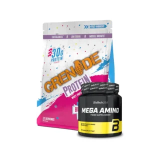 جرينيد بروتين 2كغ + ميجا امينو 100 كبسولة