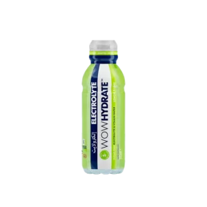 WOW Hydrate Electrolyte water Lemon & Lime 500ml